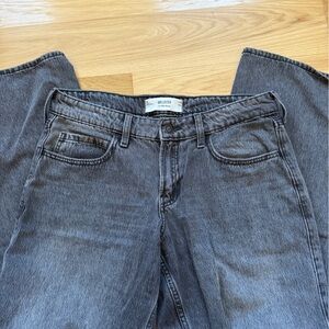 Hollister black wash jeans